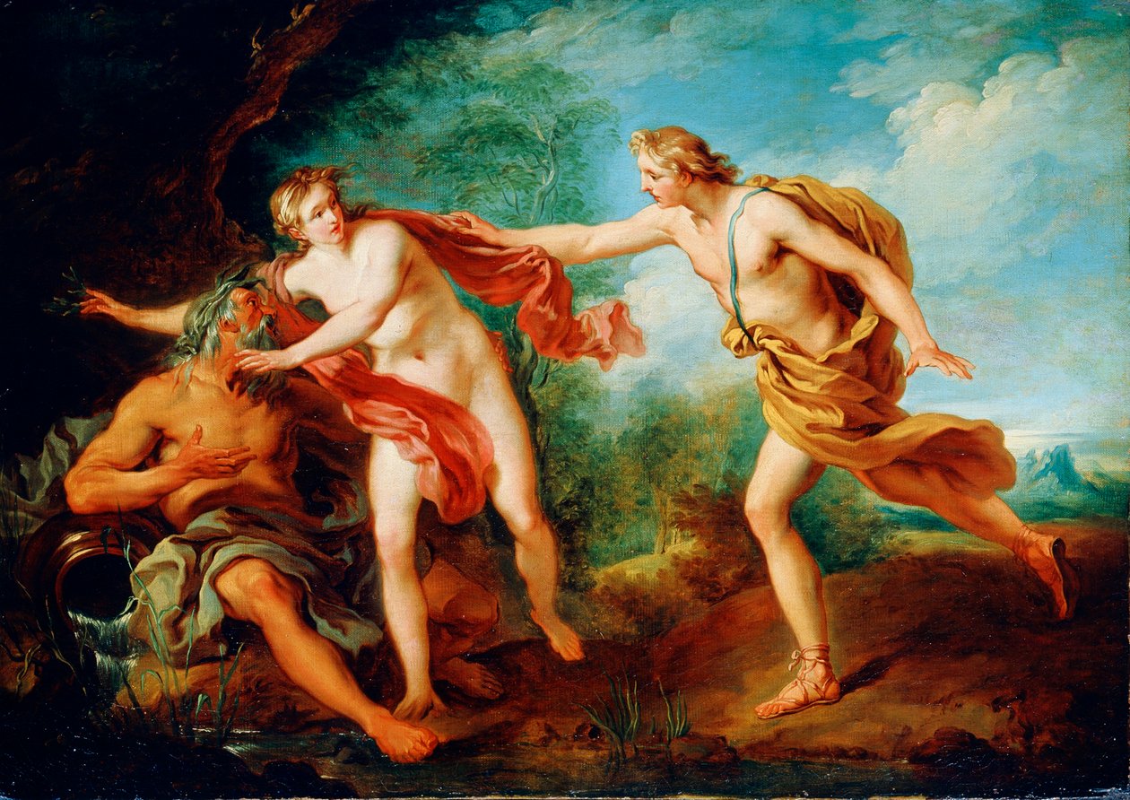 Apollo e Dafne, XVIII secolo da François Lemoyne