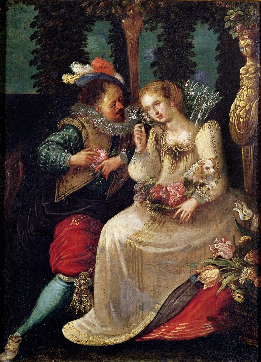 I cinque sensi: Olfatto da Frans Pourbus the Younger