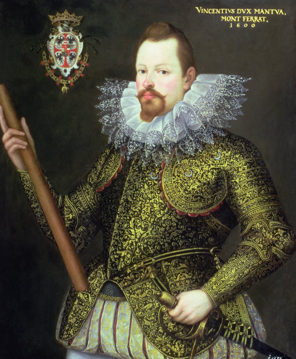 Vicenzo Gonzaga, Duca di Mantova, 1600 da Frans Pourbus the Younger