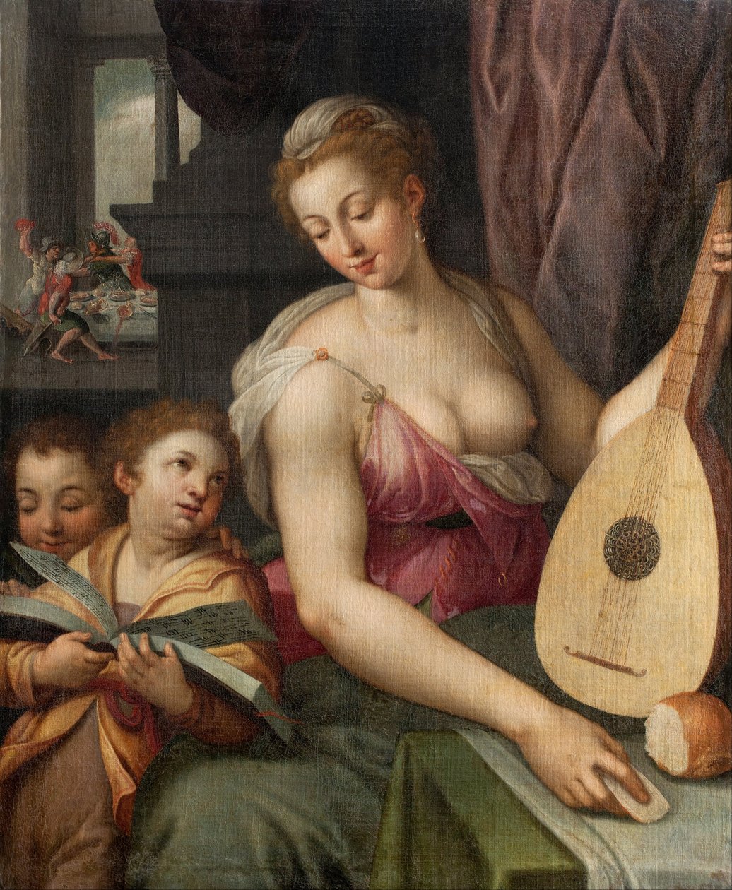 Allegoria della musica da Frans Floris