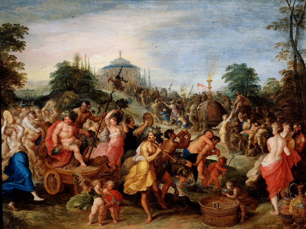 Processione di Bacco da Frans Francken II