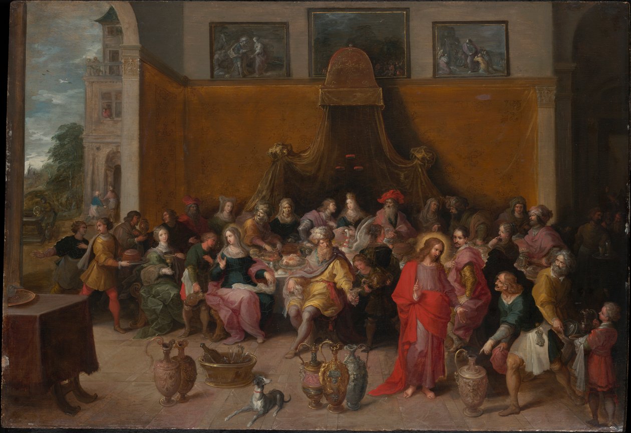 Le nozze di Cana da Frans Francken the Younger