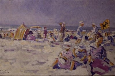 Scena di Spiaggia da Frans Gaillard