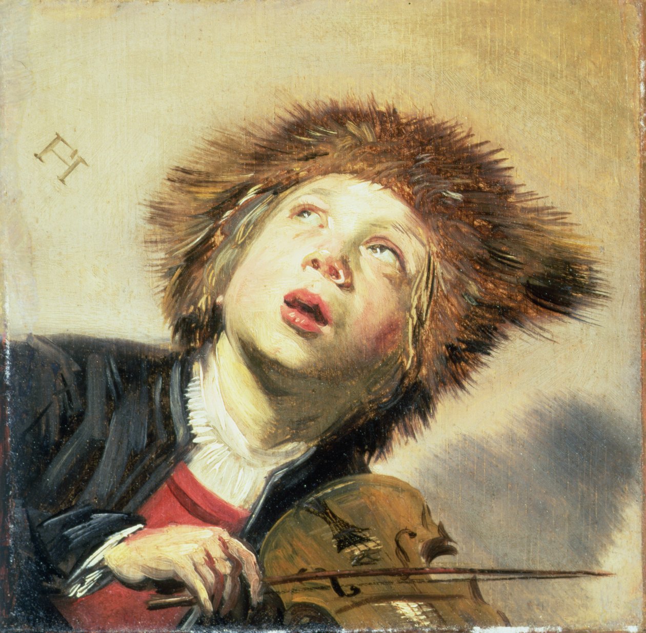 Un ragazzo con un violino da Frans Hals