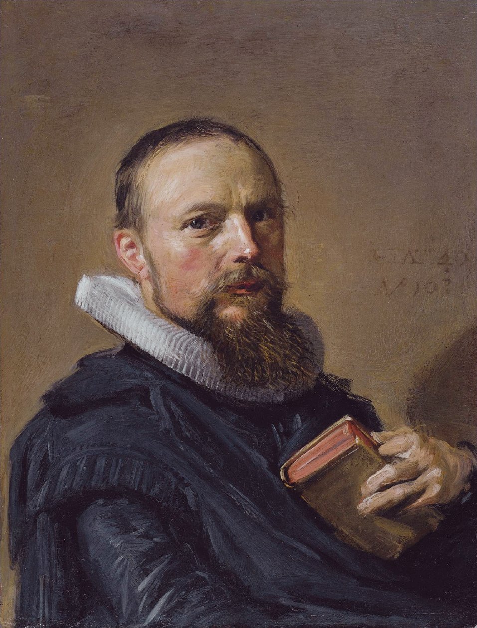 Ritratto di Samuel Ampzing da Frans Hals