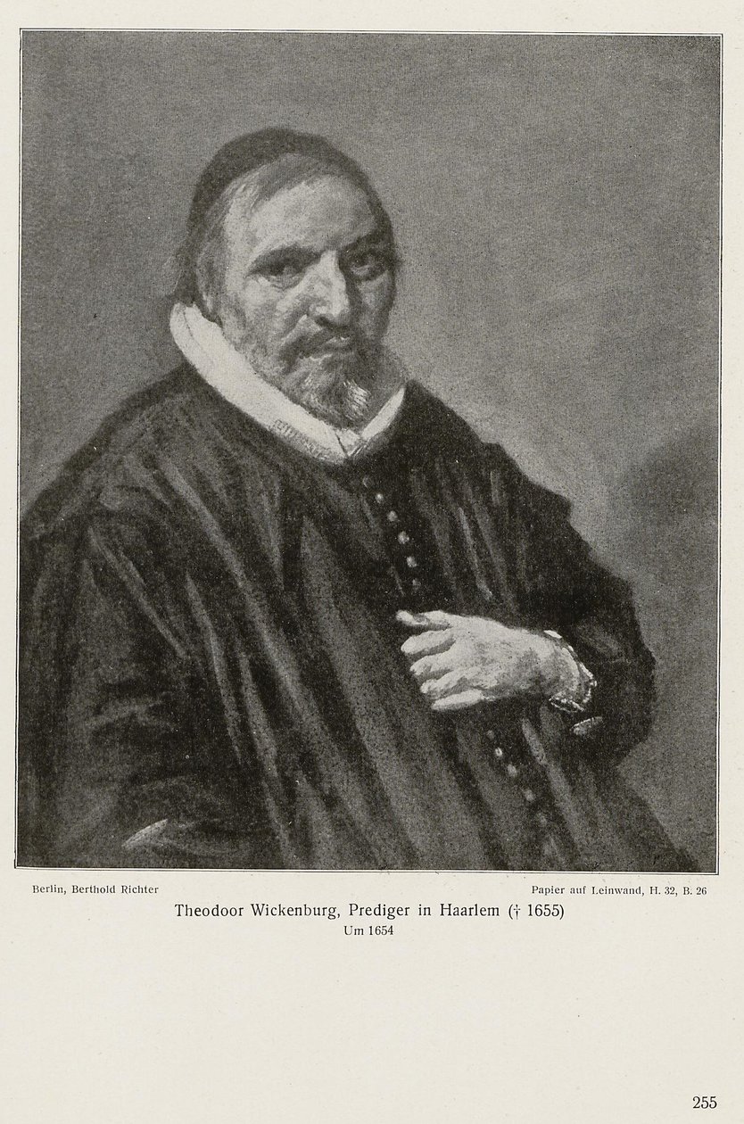 Ritratto di Teodoro Wikenburg da Frans Hals