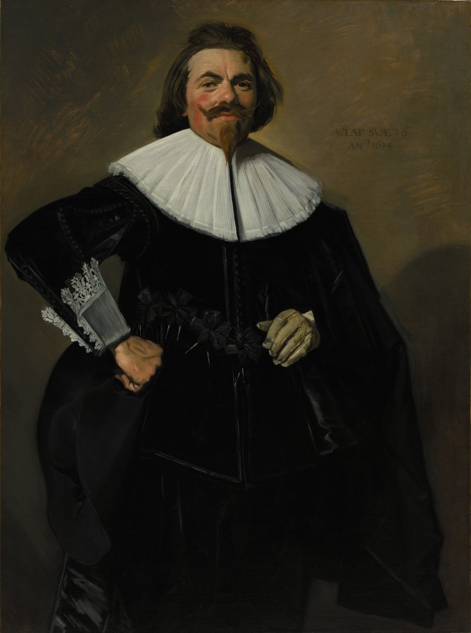 Ritratto di Tieleman Roosterman da Frans Hals