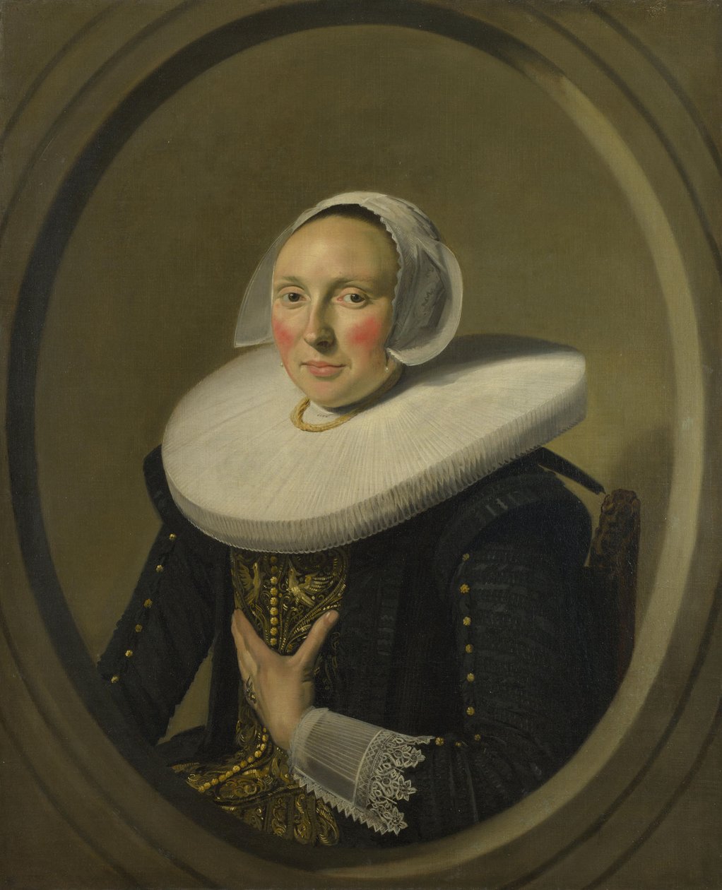 Ritratto di donna (Marie Larp) da Frans Hals