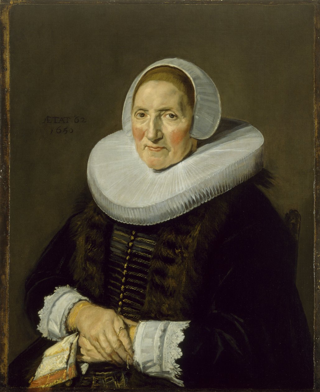 Ritratto di una donna anziana da Frans Hals