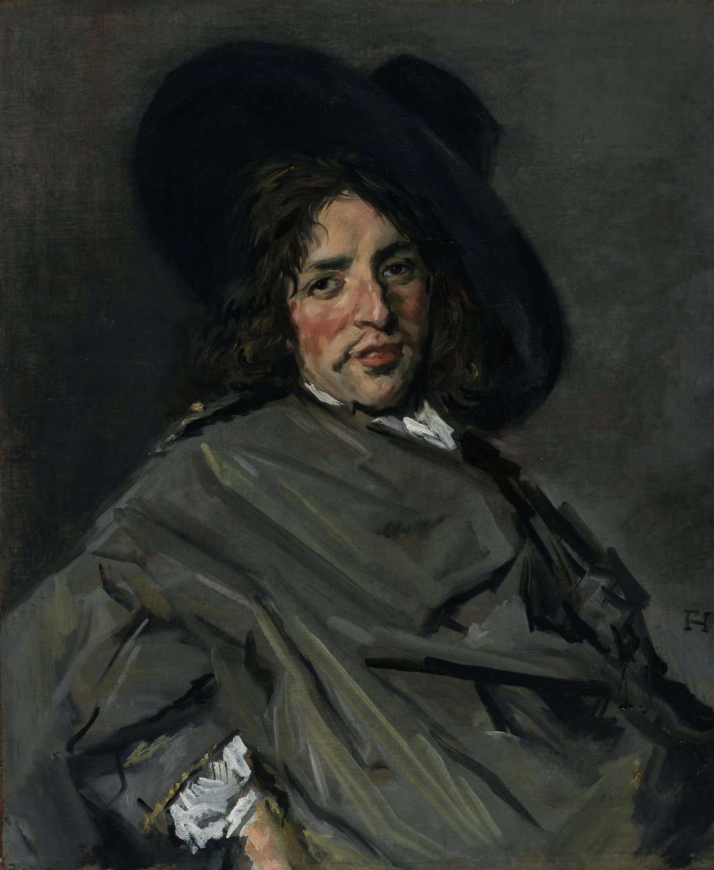 Ritratto di un Uomo Sconosciuto, 1660-63 da Frans Hals