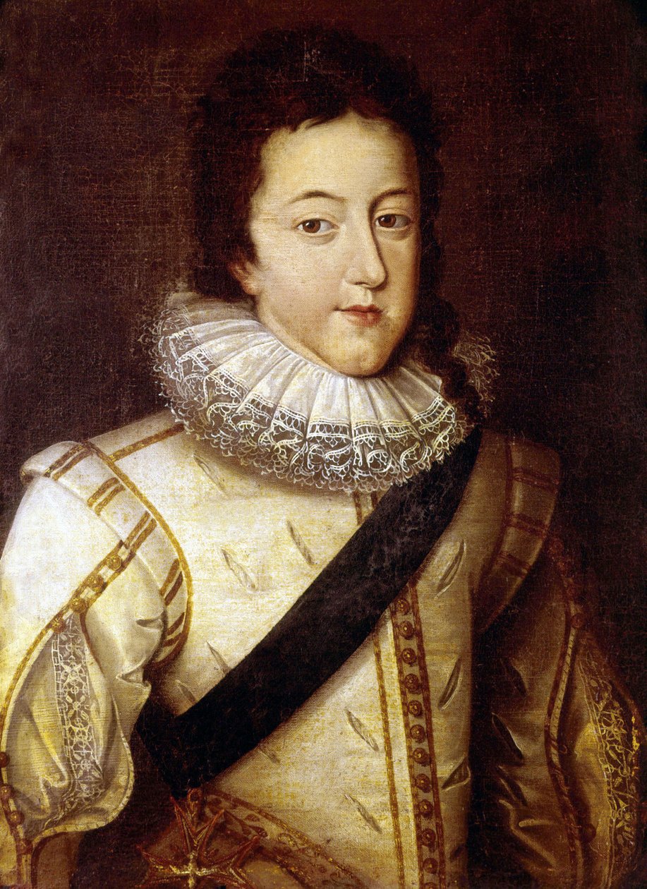 Re Luigi XIII da Frans II (after) Pourbus