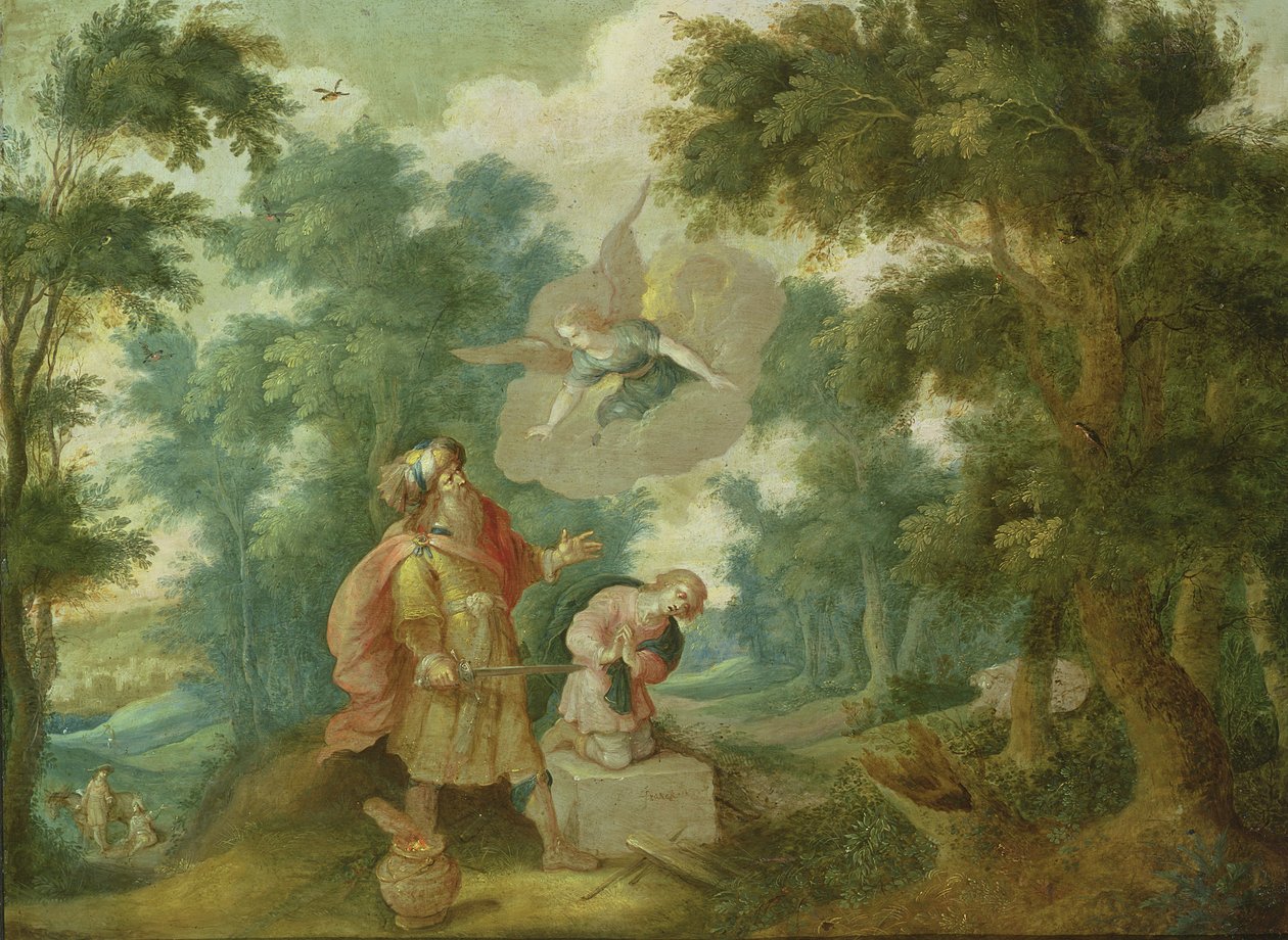 Il sacrificio di Isacco da Frans II Francken