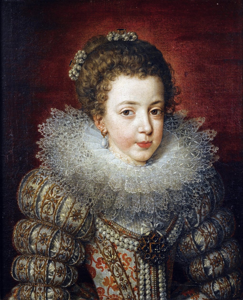 Ritratto di Elisabetta di Francia da Frans II Pourbus