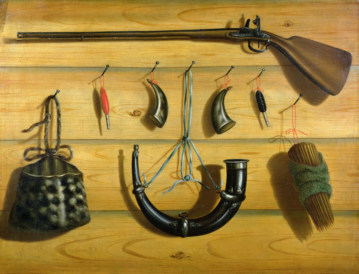 Attrezzatura da caccia da Frans Kerckhoff