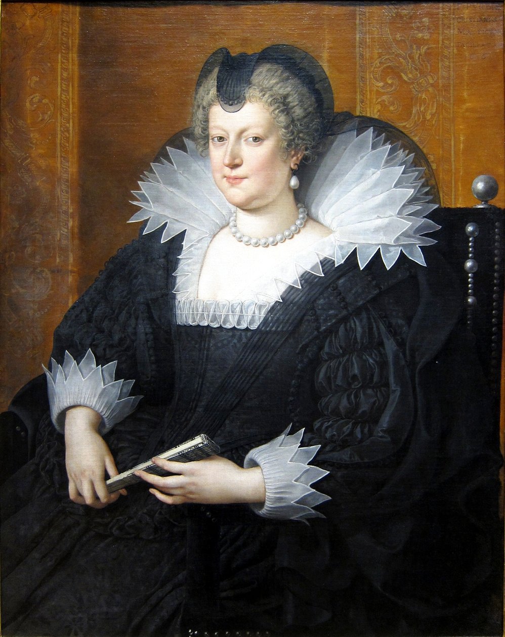 Maria de Médicis da Frans Pourbus the Younger