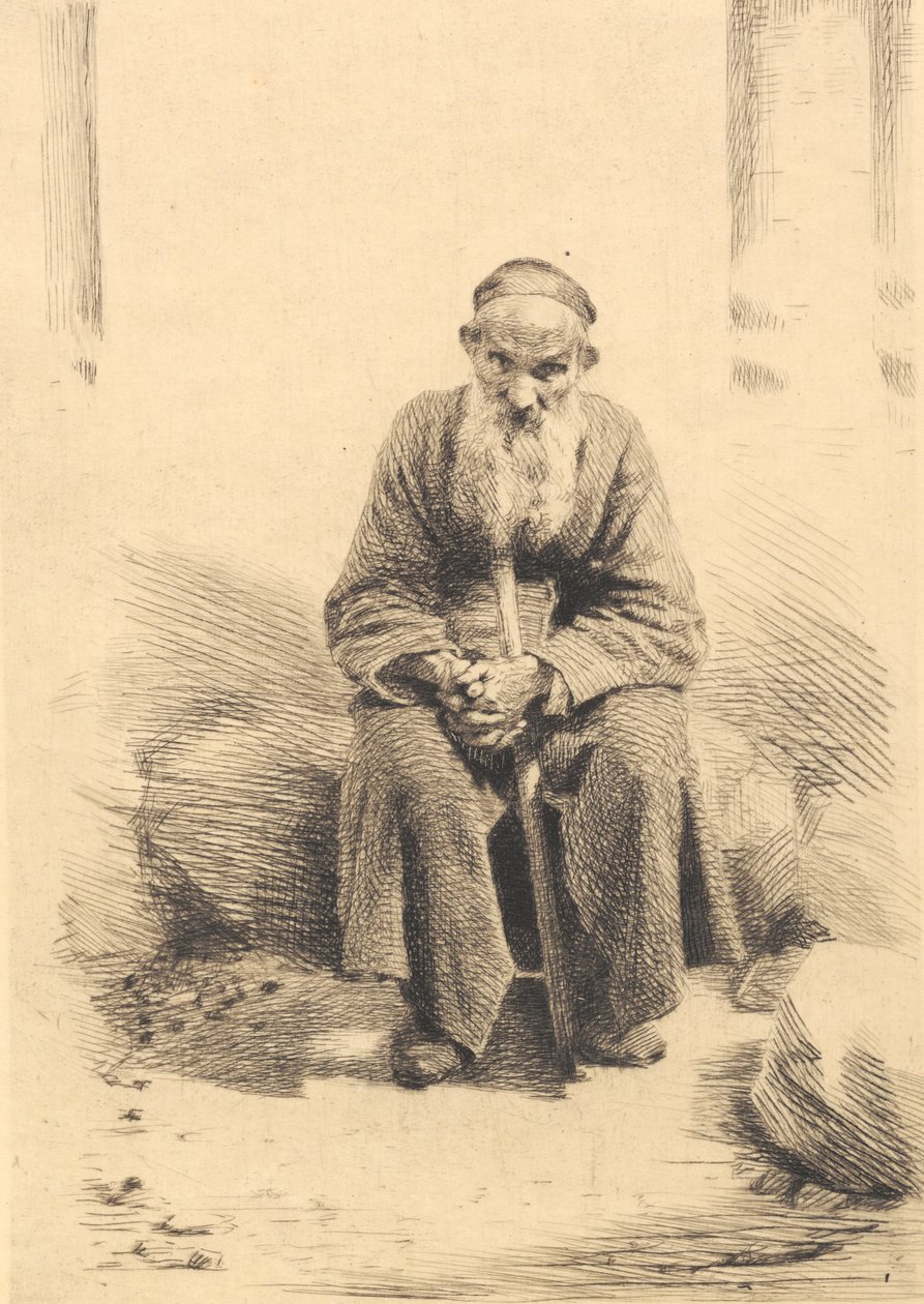 Un vecchio orientale da Frans Schwartz