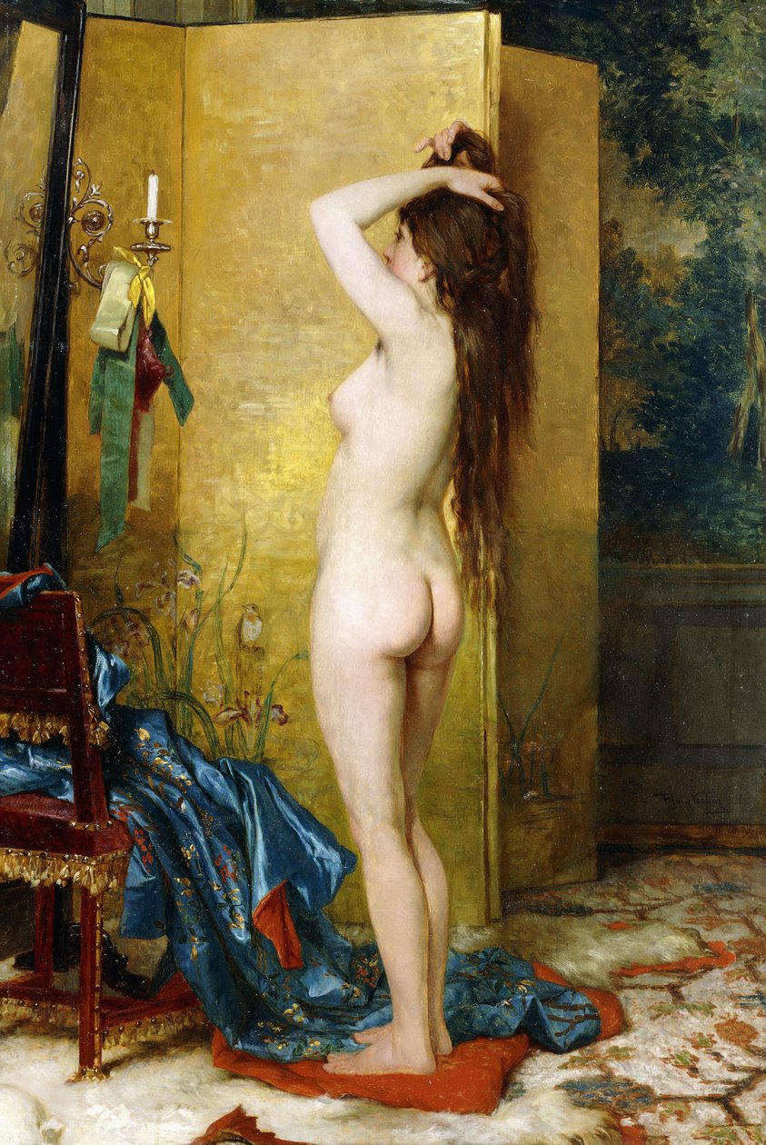 Un nudo in piedi da Frans Verhas