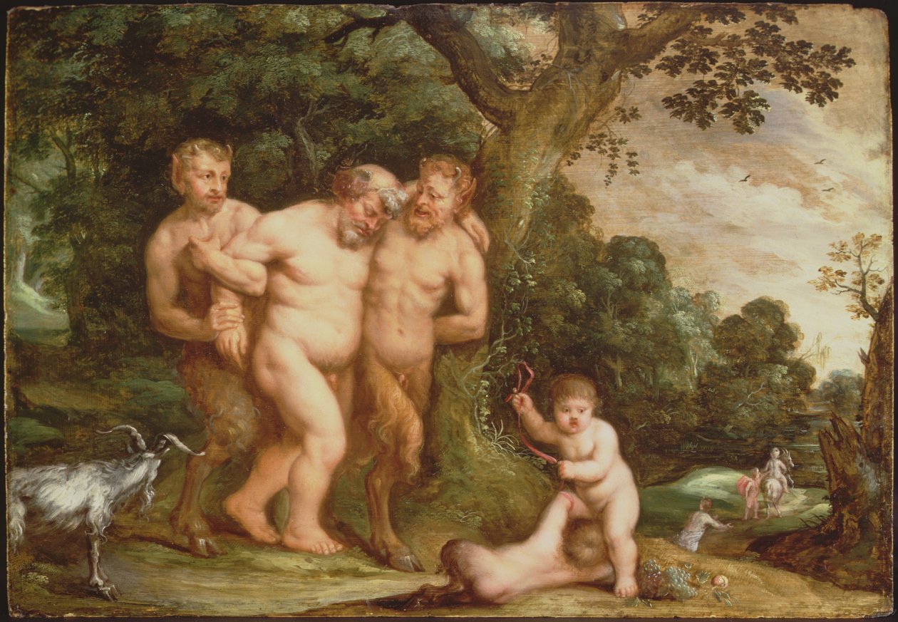 Il Sileno ubriaco da Frans Wouters