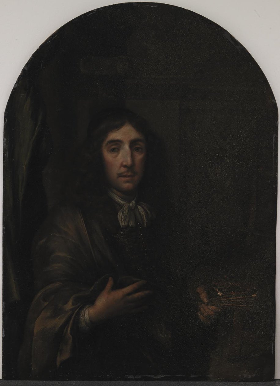 Ritratto di un pittore da Frans van I Mieris