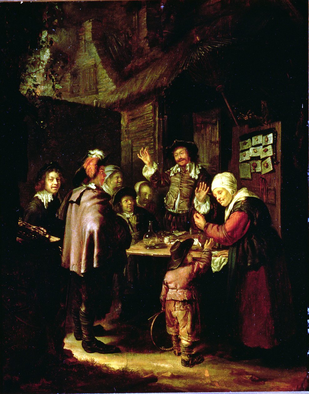 Il Ciarlatano da Frans van Mieris