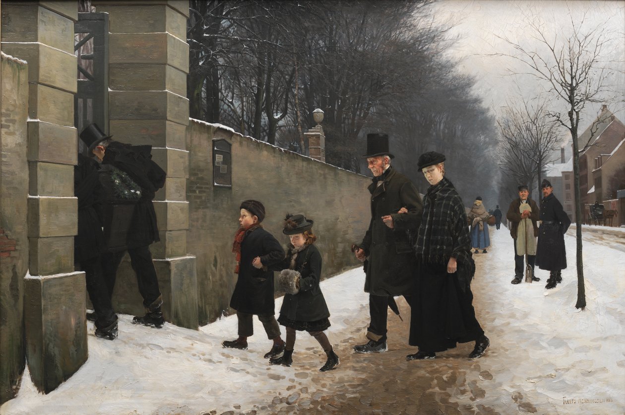 Un funerale da Frants Henningsen