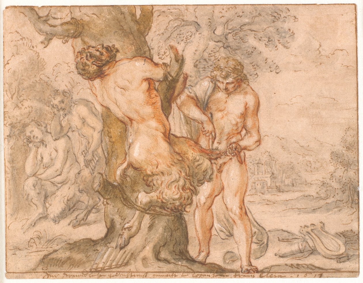 Apollo scuoia Marsia da Frantz Cleyn