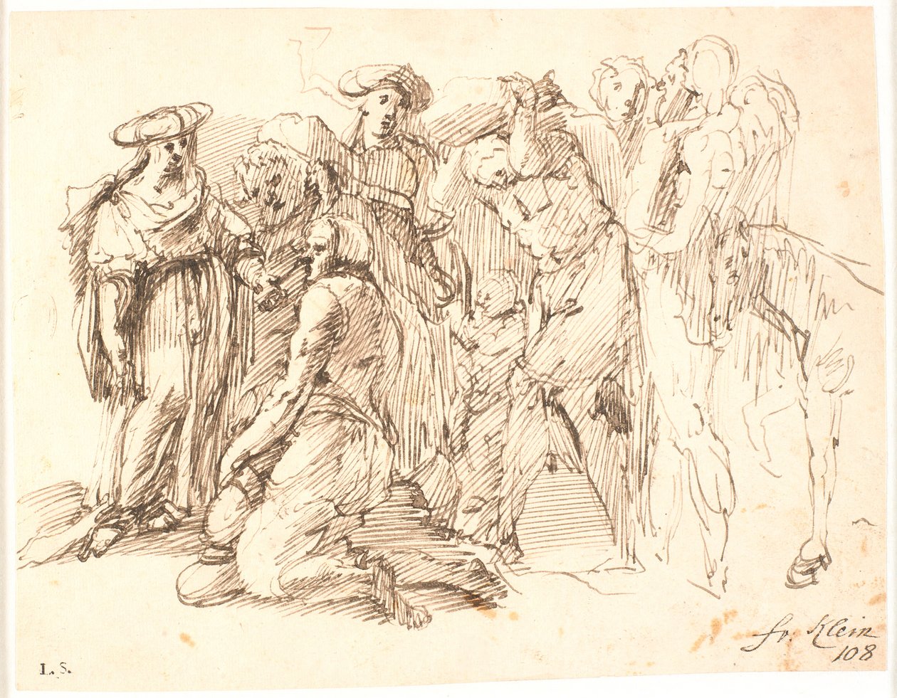 Composizione figurativa alla Raffaello da Frantz Cleyn
