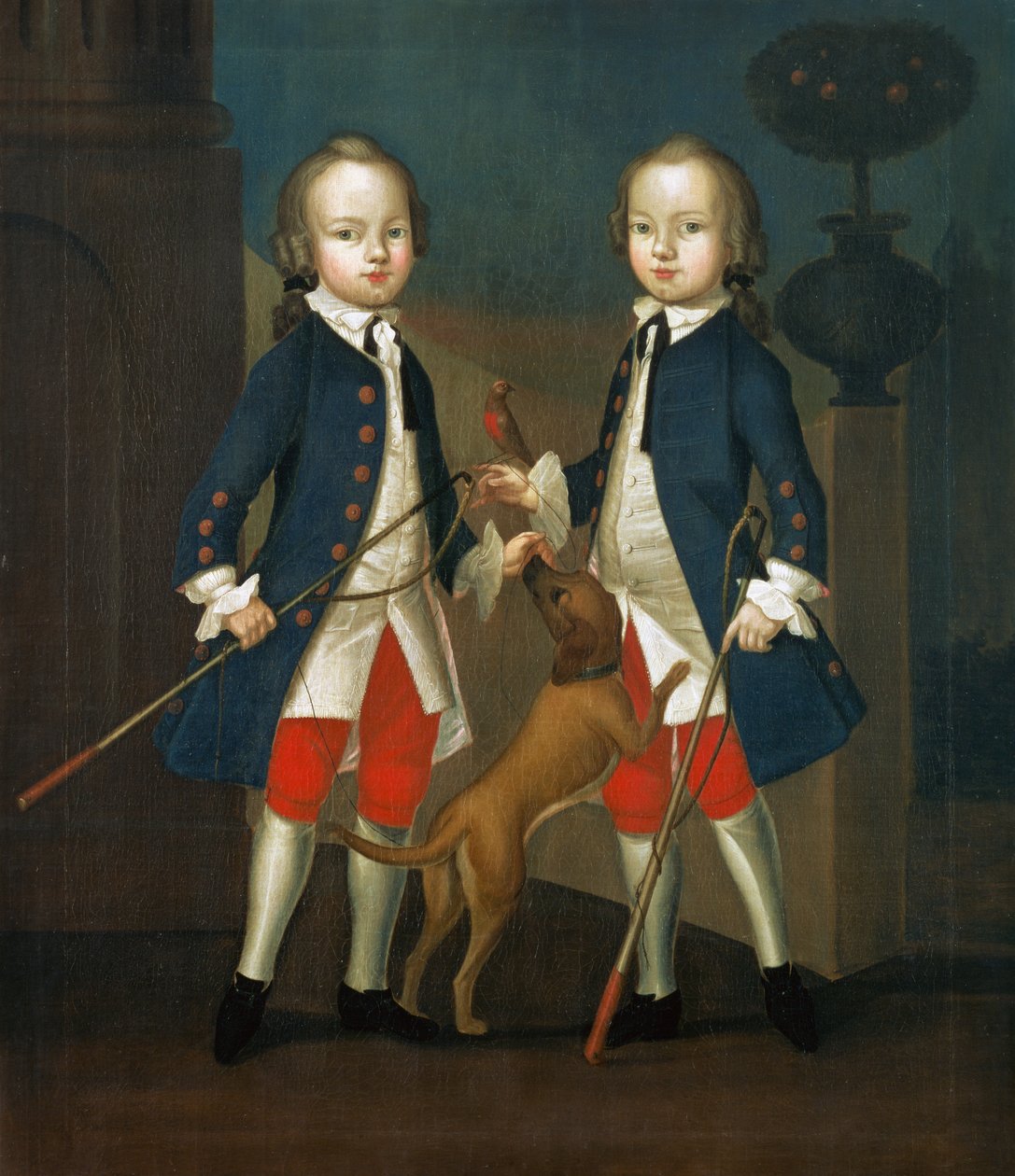 I gemelli Gosnall: Maestro Thomas e Maestro John Gosnall di Bentley, c.1745 da Franz Cusaude