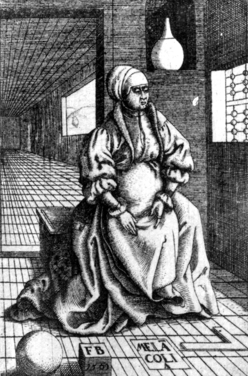 Melancolia, 1560 da Franz Isaac Brun