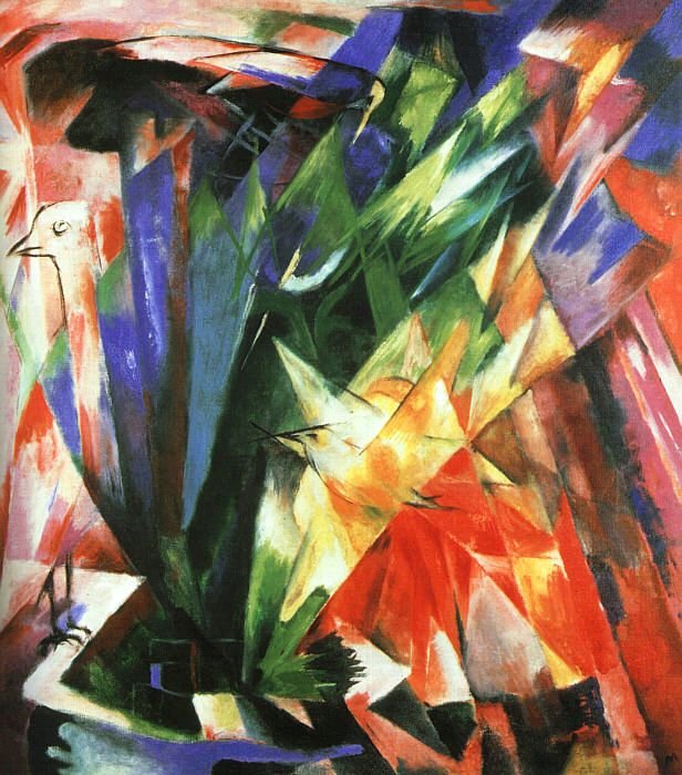 Uccelli da Franz Marc