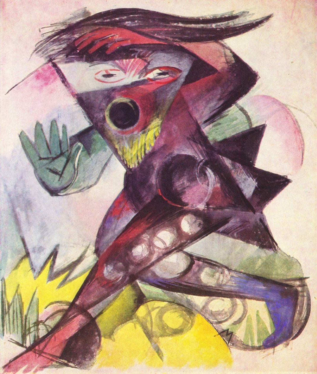 Calibano da Franz Marc
