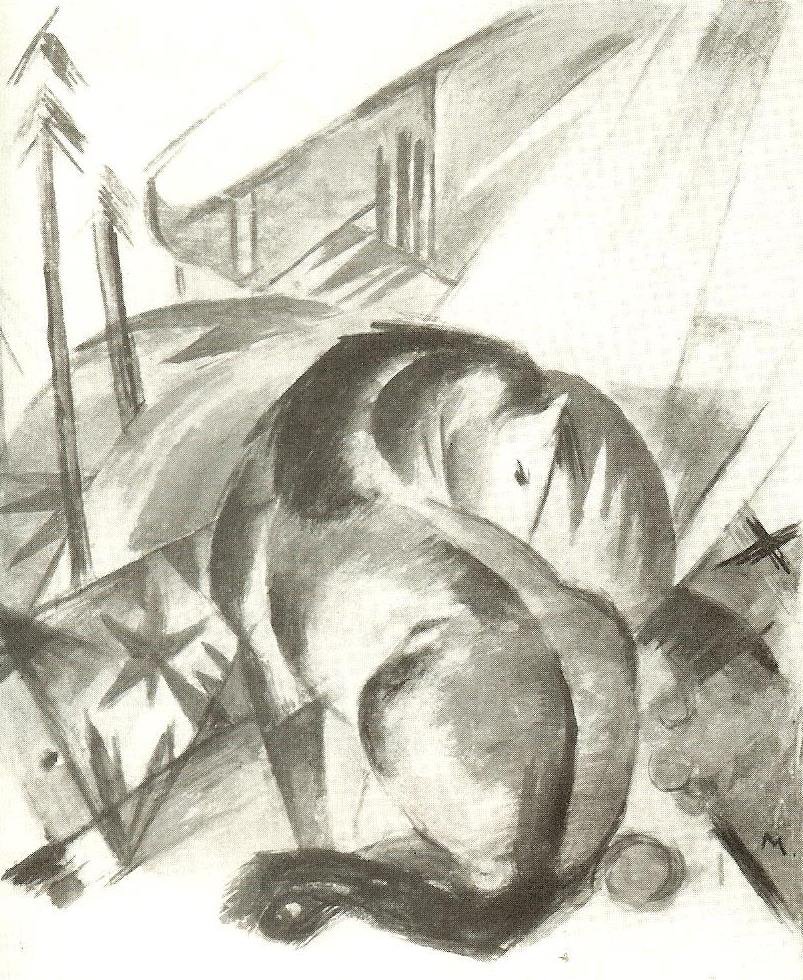 Cavallo da Franz Marc