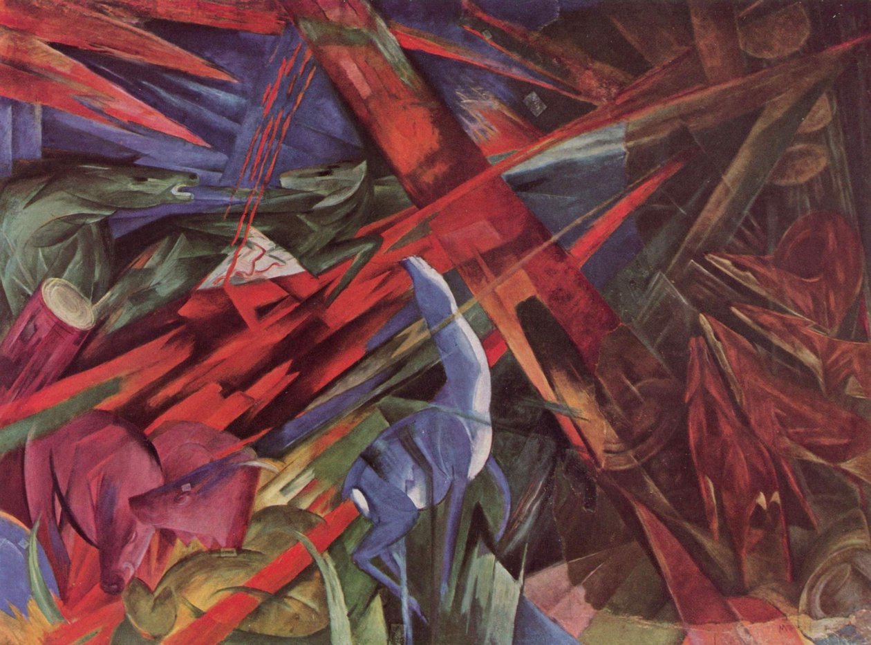 Destini degli animali da Franz Marc