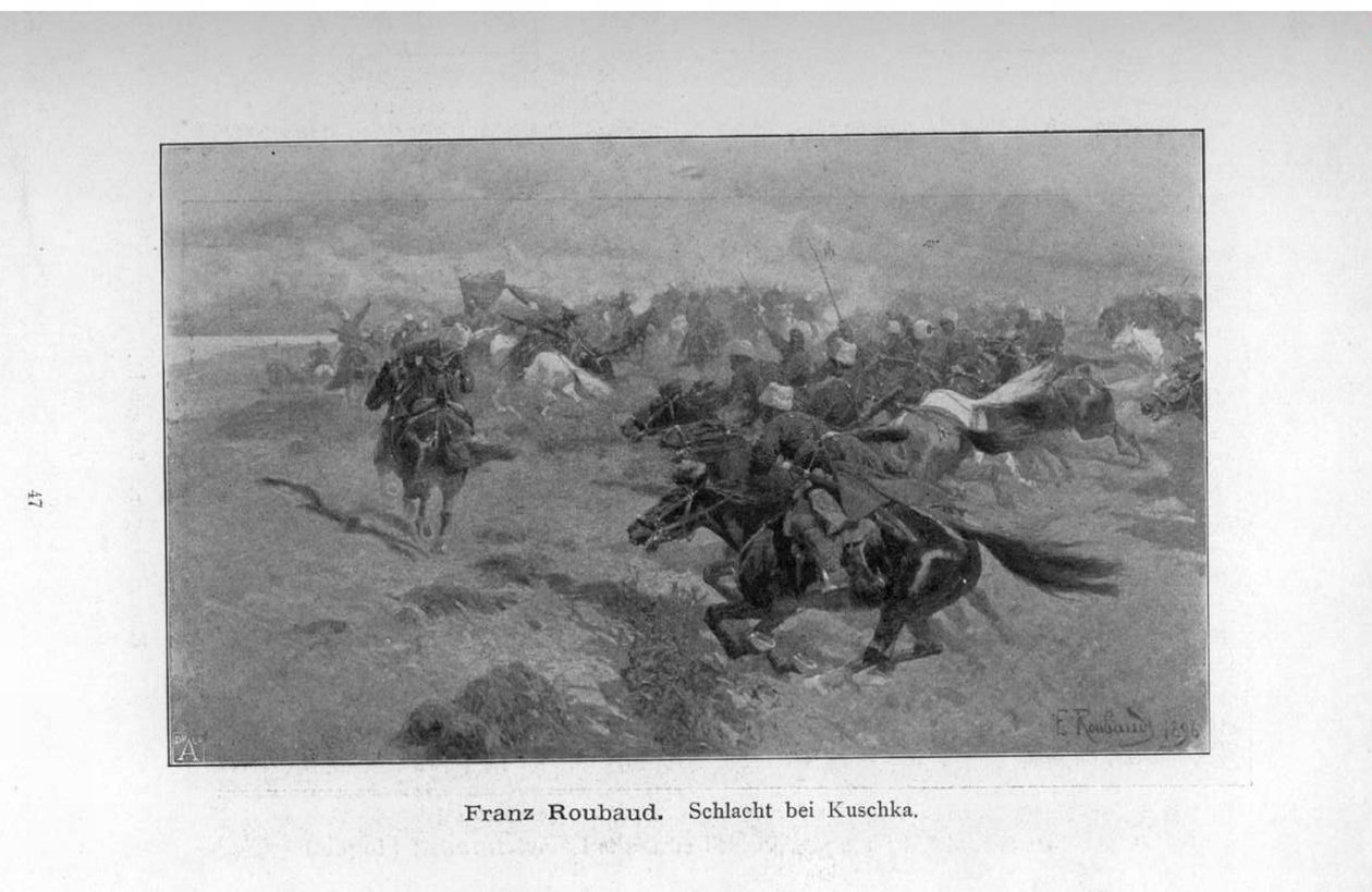 Battaglia di Kuschka da Franz Roubaud
