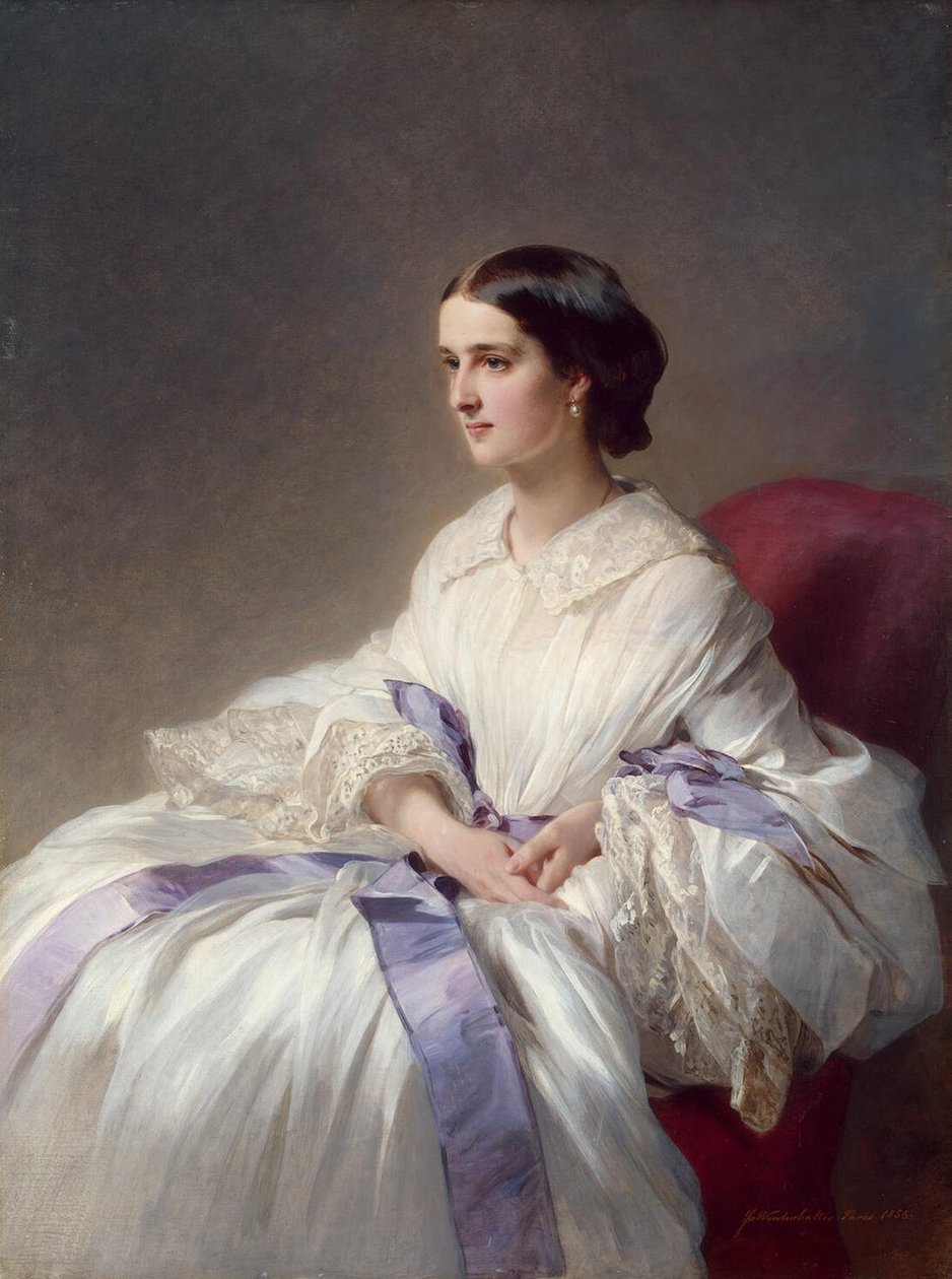 Contessa Olga Shuvalova da Franz Xaver Winterhalter