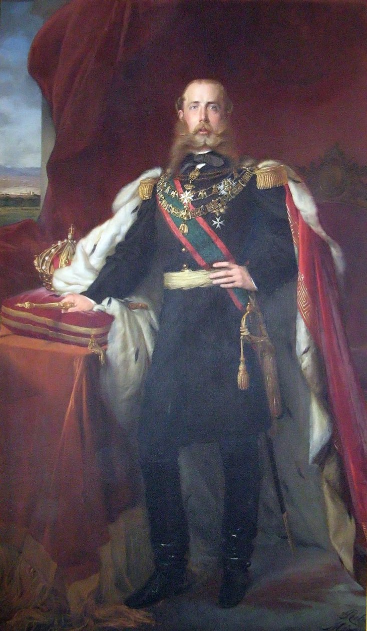 Imperatore Don Massimiliano I del Messico da Franz Xaver Winterhalter