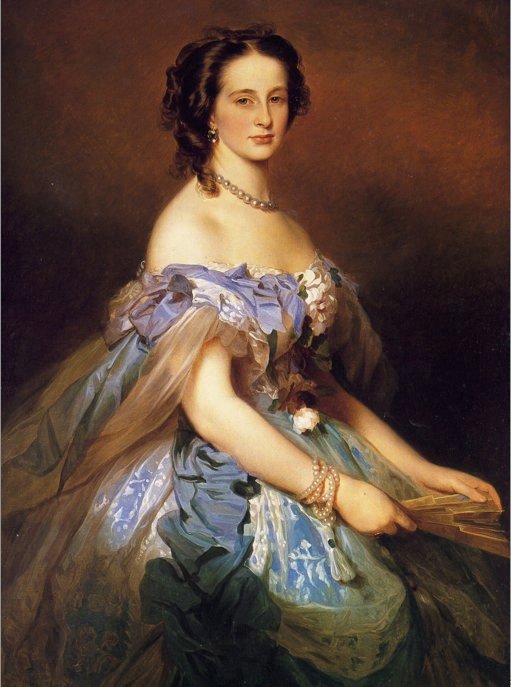 Granduchessa Alexandra Iosifovna da Franz Xaver Winterhalter
