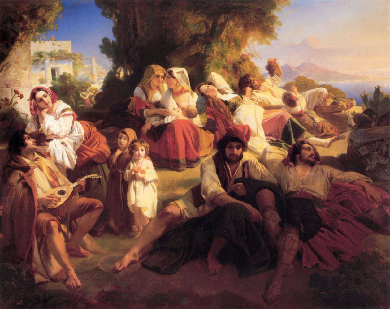 Il dolce far niente da Franz Xaver Winterhalter