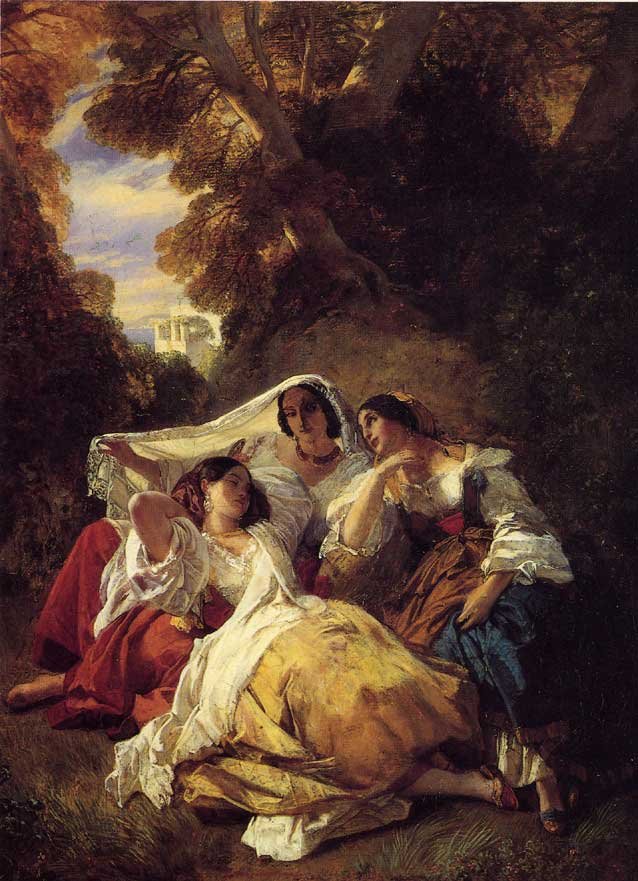La siesta da Franz Xaver Winterhalter
