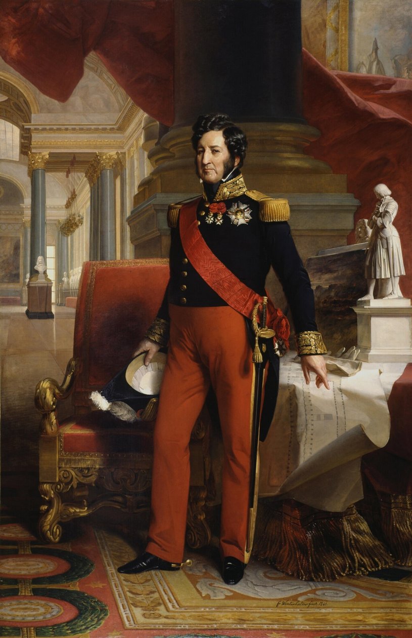 Luigi Filippo I da Franz Xaver Winterhalter