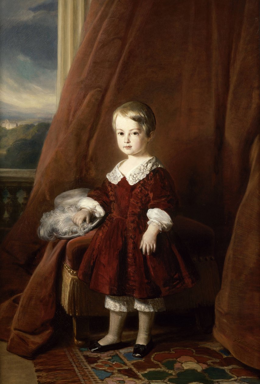 Dipinto del Conte di Eu da Franz Xaver Winterhalter