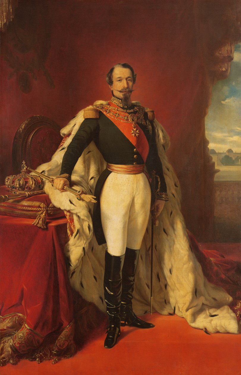 Ritratto di Napoleone III (1808-73) Imperatore di Francia da Franz Xaver Winterhalter