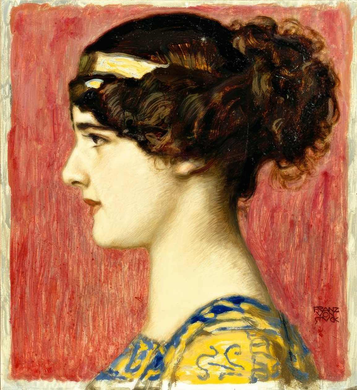 Franz von Stuck, Mary come greca da Franz von Stuck