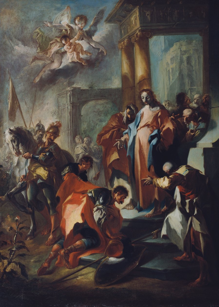 Cristo e il centurione di Cafarnao da Franz Anton Maulbertsch