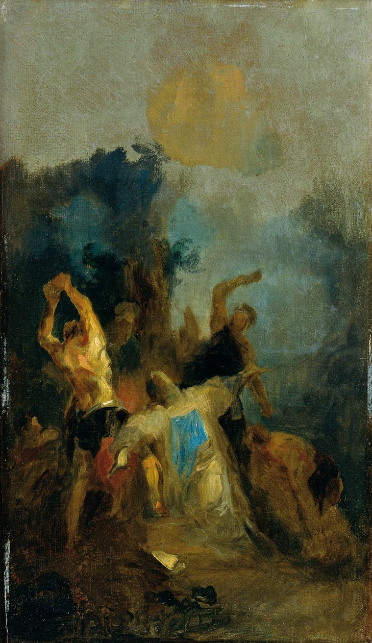 La lapidazione di Santo Stefano da Franz Anton Maulbertsch