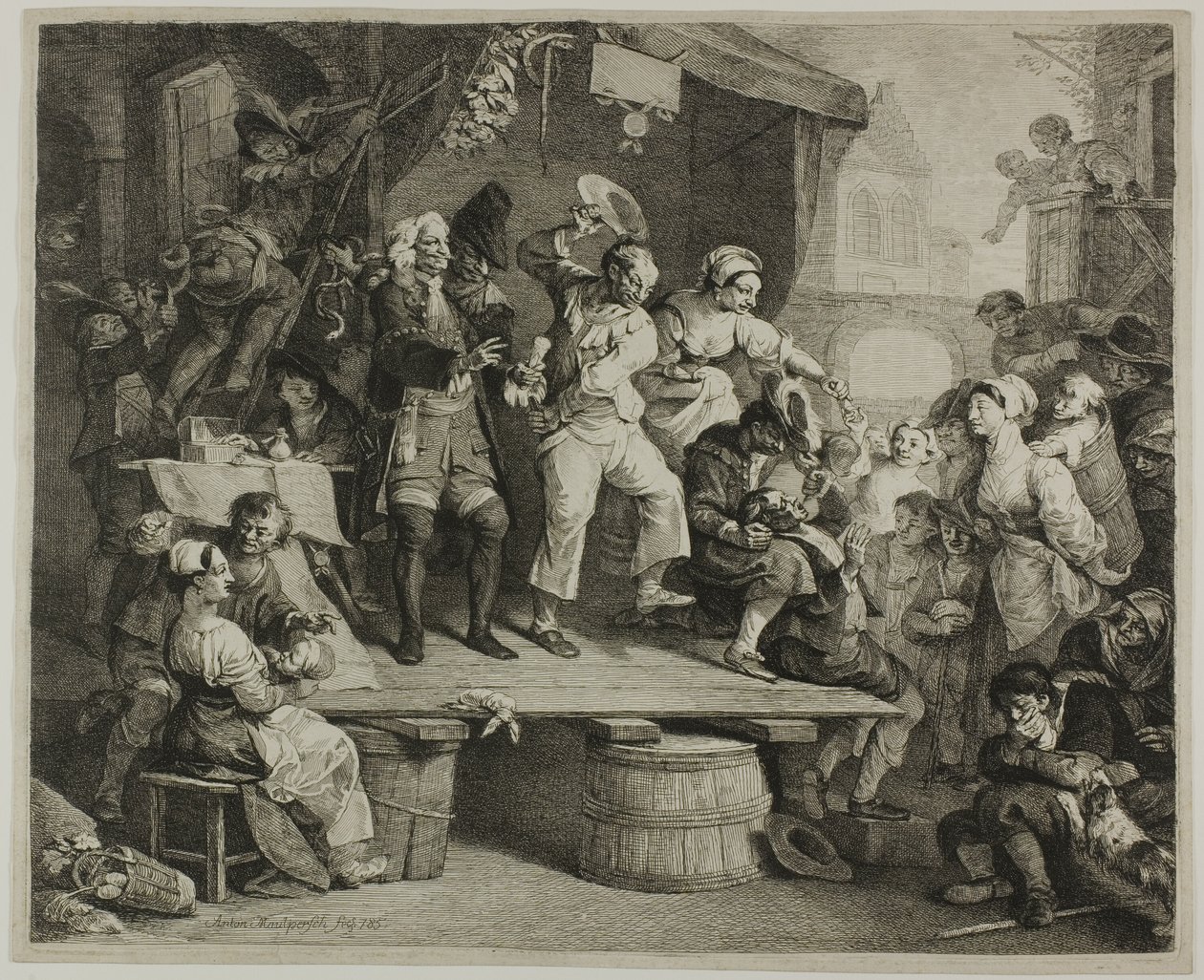Il ciarlatano da Franz Anton Maulbertsch