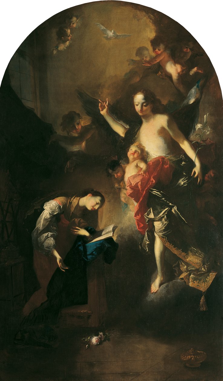 Annunciazione a Maria da Franz Anton Maulbertsch