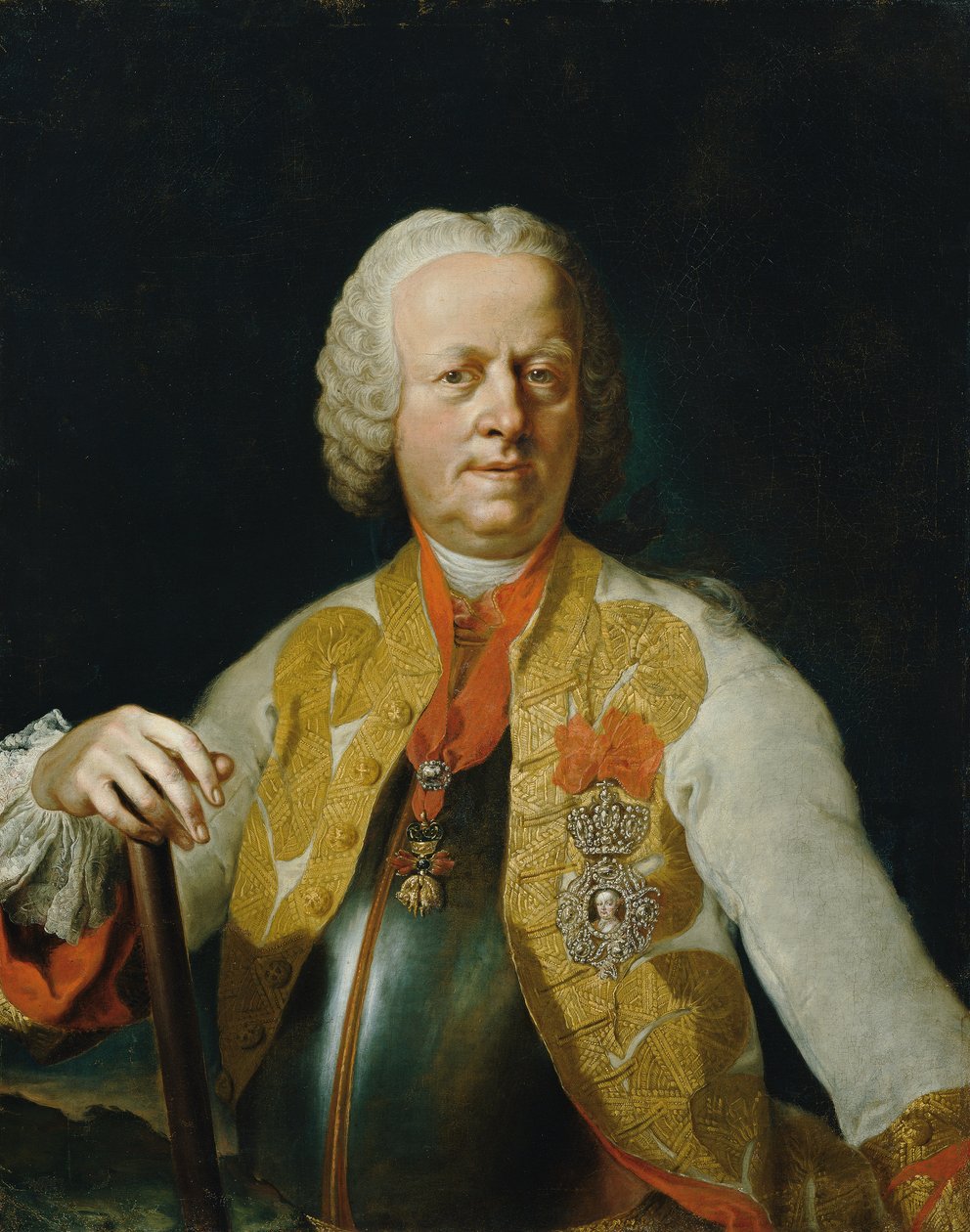 Feldmaresciallo Karl Josef Fürst Batthyány da Franz Anton Palko