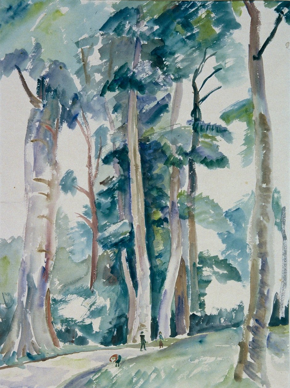 Scena di bosco da Franz Blum