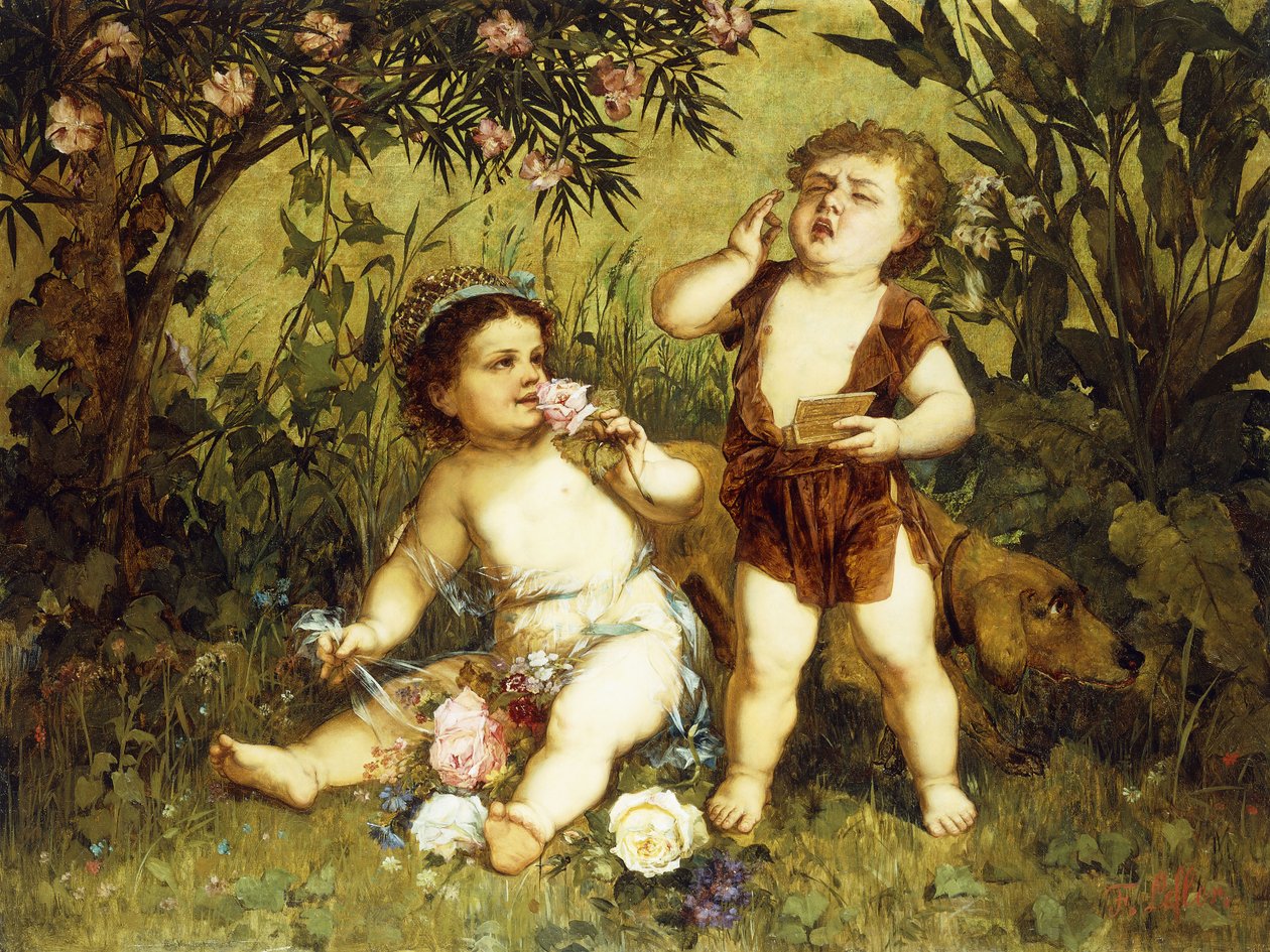 Putti giocosi da Franz Eybl